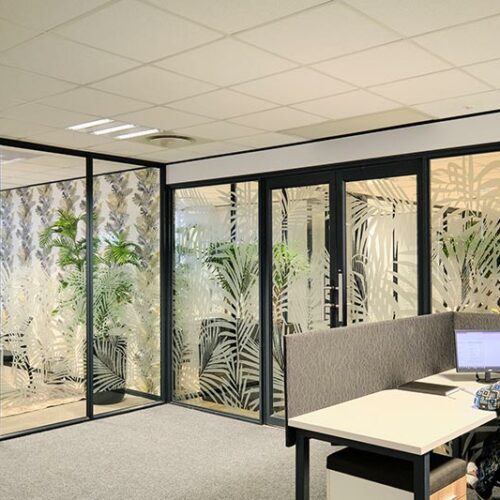 office space renovation and fit out construction project South Africa.