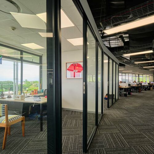 office workspace renovation and refurbishment fit out contractors construction company