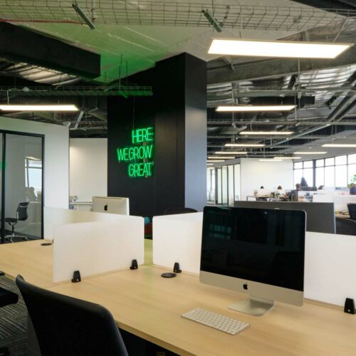 office workspace renovation and refurbishment fit out contractors construction company