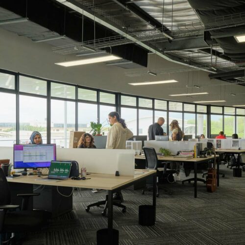 office workspace renovation and refurbishment fit out contractors construction company