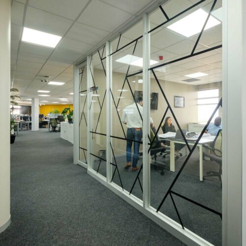 office workspace renovation and refurbishment fit out contractors construction company boardroom meeting room