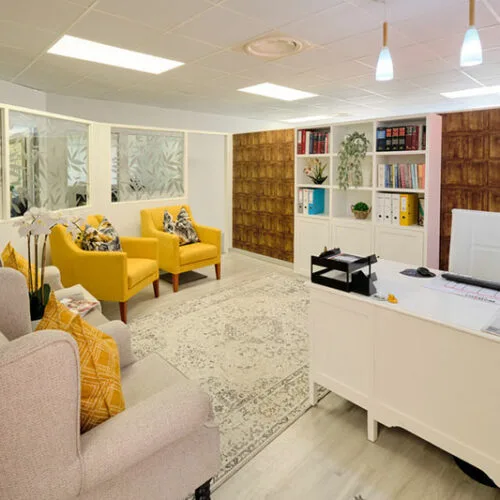 office space renovation and fit out construction project.